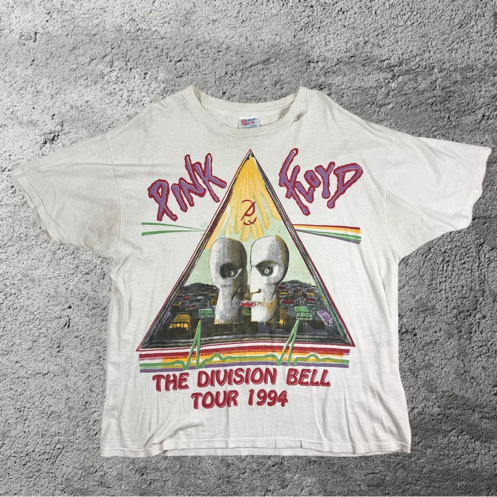 PINK FLOYD " THE DIVISION BELL TOUR " VINTAGE T SHIRT FROM 1994